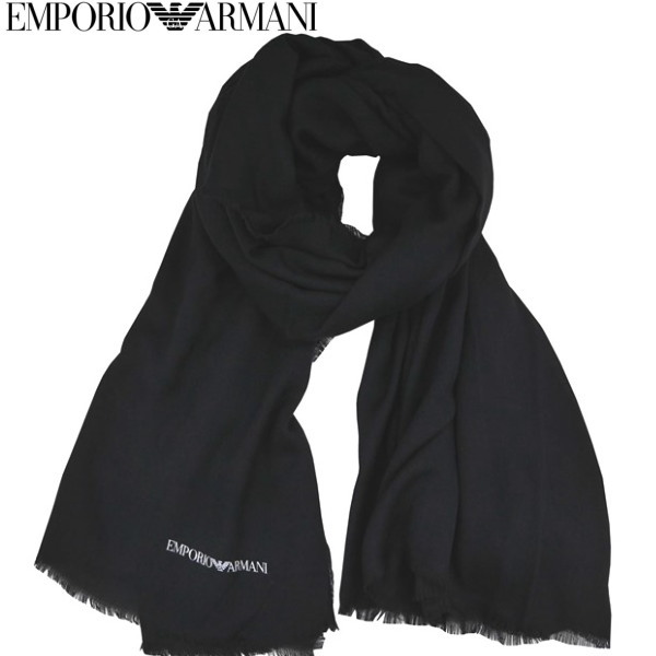 EMPORIO ARMANI ストール マフラー イタリア製 ユニセックス eam2.jpg