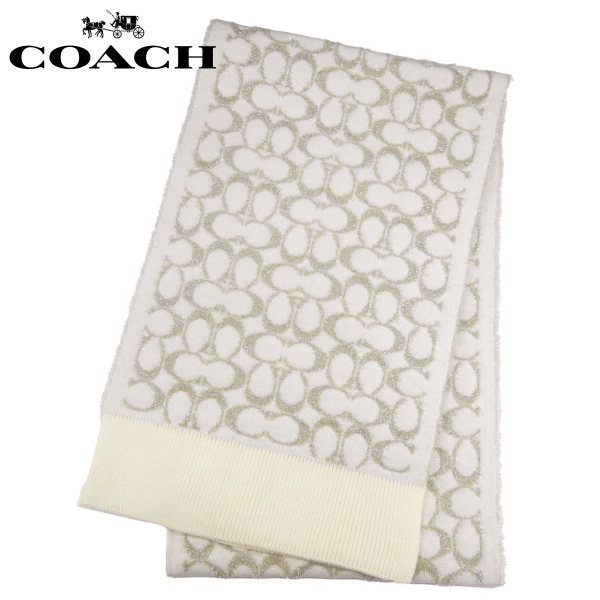 COACHマフラー SIG C MTL MUF CW931 CW931_151 楽天市場】コーチ マフラー スカーフ チョーク COACH SIG C MTL