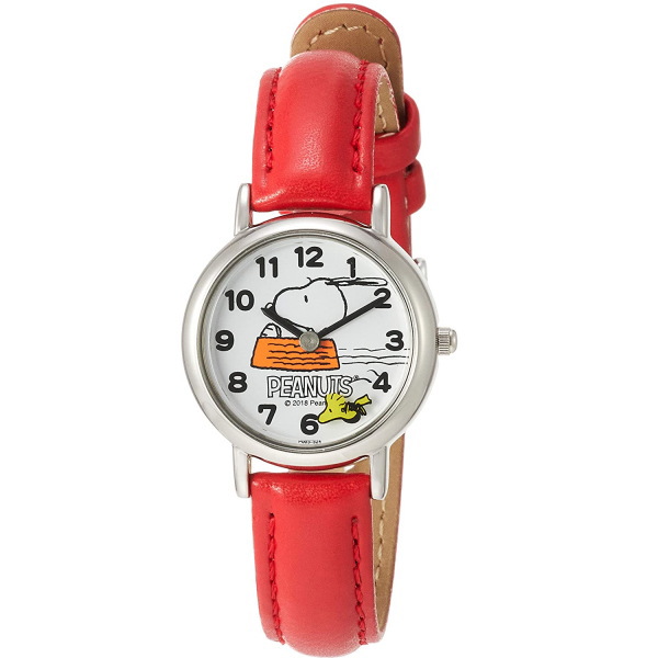 楽天市場 スヌーピー 時計 Snoopy キッズ腕時計 3針タイプ レッドベルト ギフト プレゼント 誕生日 P003 324 Shop Gto 楽天市場店