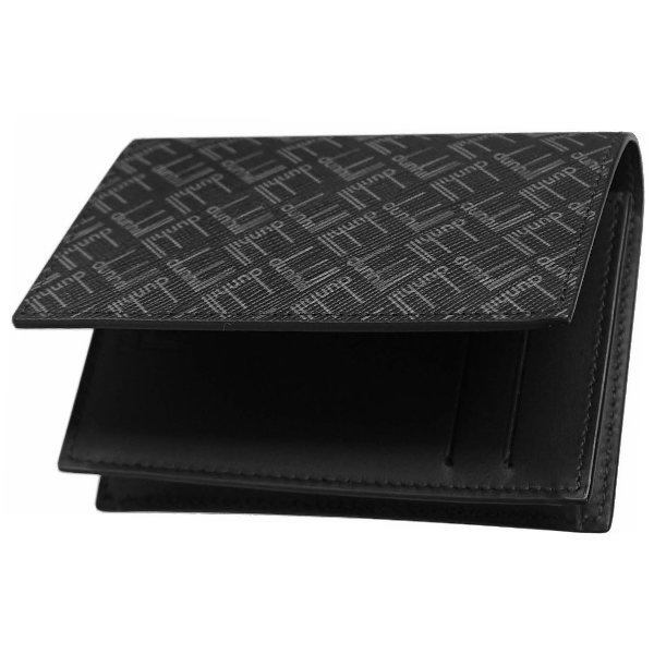 ダンヒル シグネチャー DUNHILL SIGNATURE カードケース 名刺入れ ブラック DU21R2470LT001R ギフト プレゼント 贈答品 記念品 父の日 昇進祝い｜shop GTO 店