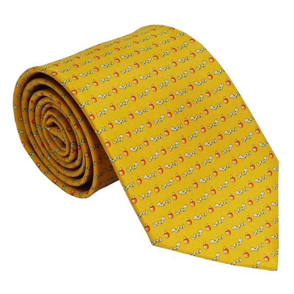 サルバトーレ フェラガモ salvatore ferrgamo ネクタイ イエロー系 シルク100％ イタリー製 702640 ギフト プレゼント 贈答品 記念品 702811.jpg