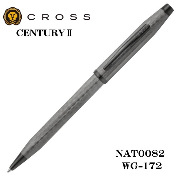 クロス CROSS ボールペン センチュリー2 ダイヤモンドパターン スレートグレー 油性ボールペン NAT0082WG-172 ギフト プレゼント 贈答品｜shop GTO 店