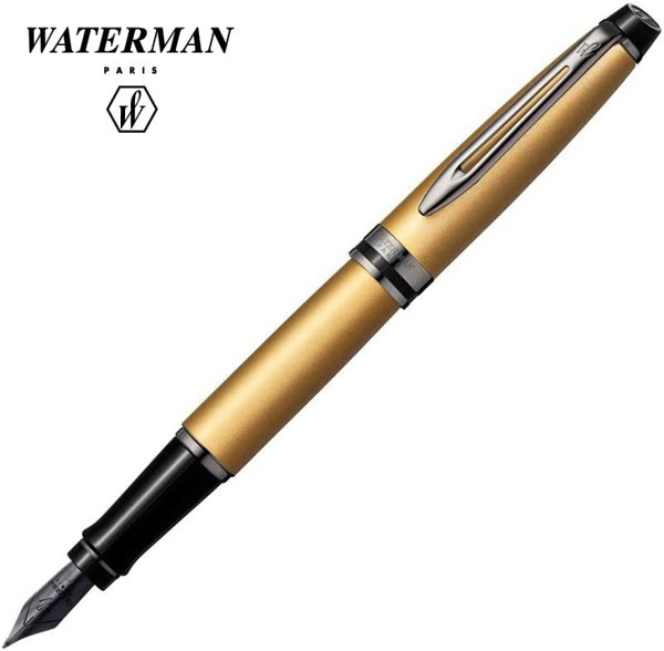 ウォーターマン 万年筆 エレガンス ブラックGT（ペン先の太さ：F（細字）） 楽天市場】WATERMAN ウォーターマン 万年筆 エキスパート