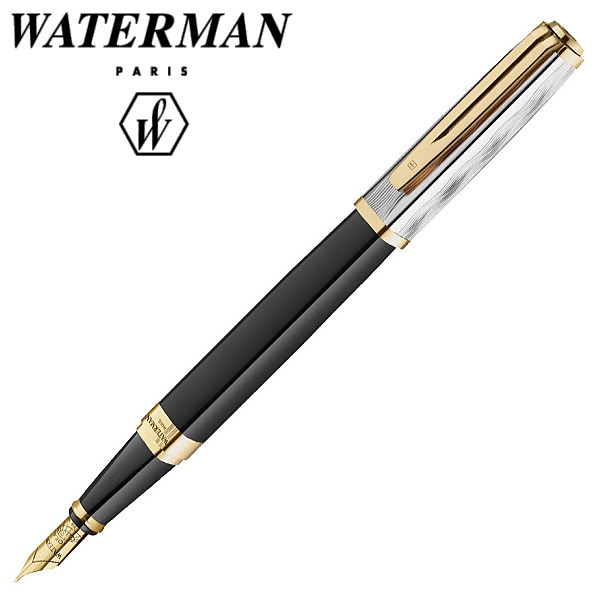 ウォーターマン WATERMAN 万年筆 エクセプションスリムデラックス リフレクション オブ パリGT ペン先 F 細字 M 中字 ギフト プレゼント 贈答品 記念品 父の日 クリスマス昇進祝い