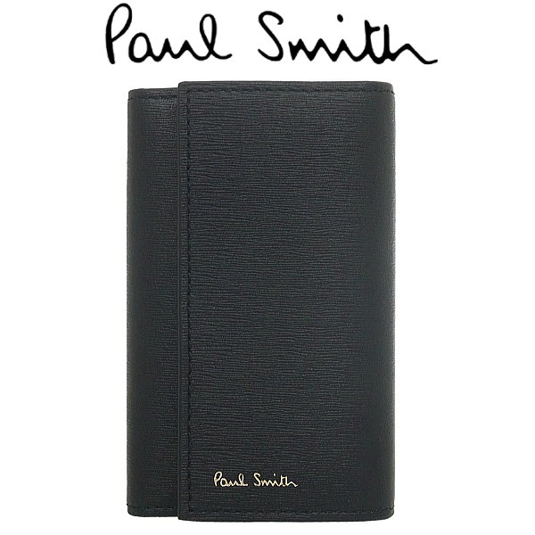ポールスミス Paul Smith キーケース 6連タイプ ブラックマルチ M1A-1981X-ASTRML ギフト プレゼント 誕生日 クリスマス 父の日