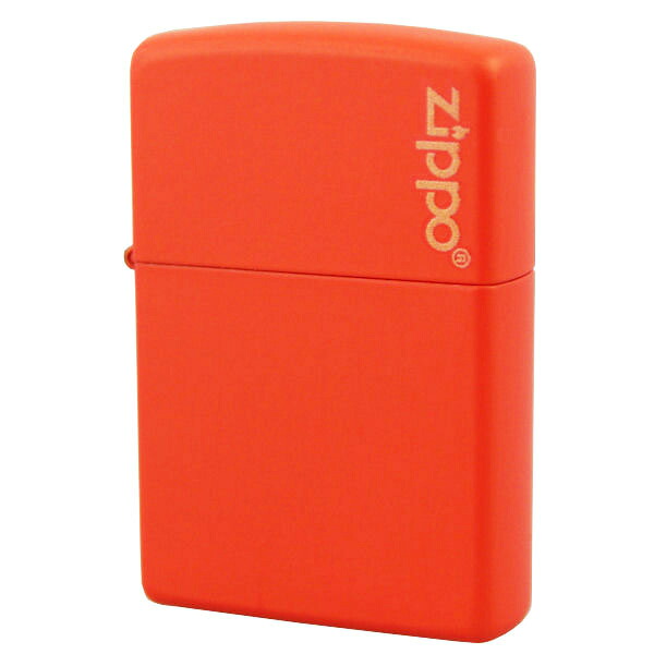 ジポー ZIPPO マットカラー オレンジ ロゴ入りタイプ COLLECTION 231ZL Orange Matte 正規代理店品 レギュラータイプ ネコポス便対応品