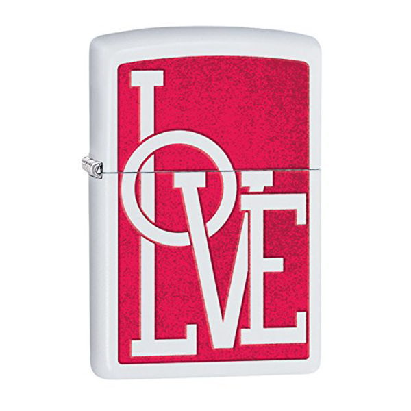 ジポー ZIPPO COMPLETE LINE COLLECTION white love ホワイトマット 29085 正規代理店品 レギュラータイプ