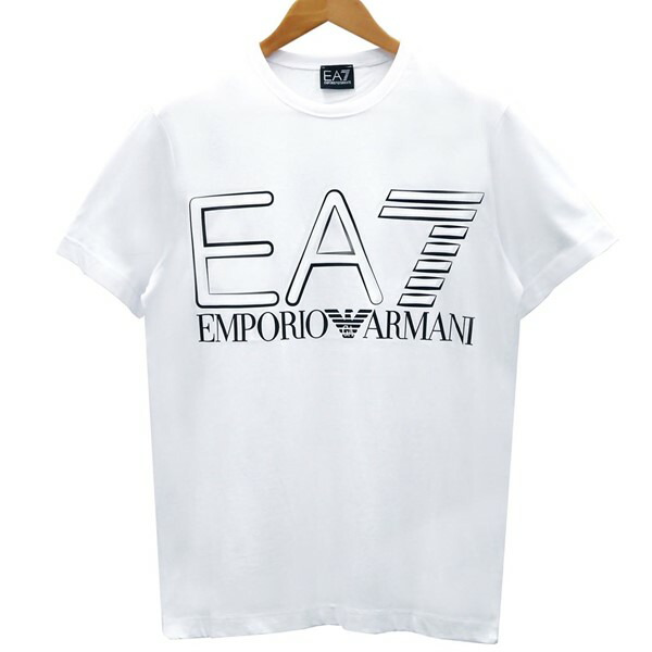 EMPORIO ARMANI エンポリオ アルマーニ EA7 クールネックTシャツ ホワイト ブラックプリント Sサイズ 楽天市場】EMPORIO ARMANI エンポリオ アルマーニ EA7 クールネックT