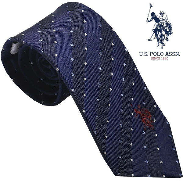 楽天市場】U.S.ポロ ネクタイ 紳士ネクタイ シルク100％ ストライプ