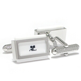 クレージュ courrege カフスボタン cuffs カフリンクス ACC10005 アクリル ギフト プレゼント 贈答品 記念品