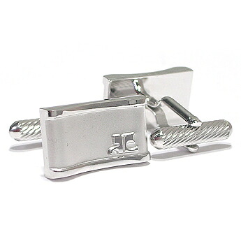 クレージュ courrege カフスボタン cuffs カフリンクス ACC6505 ロジウム ギフト プレゼント 贈答品 記念品
