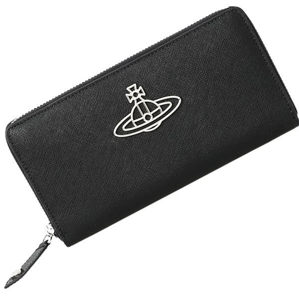 Vivienne Westwood ヴィヴィアンウエストウッド ラウンドジッパー長紙入れ SAFFIANO イタリー製 51050003-L001N No-18 差し上げ物 差し上げ物 差し上げる品