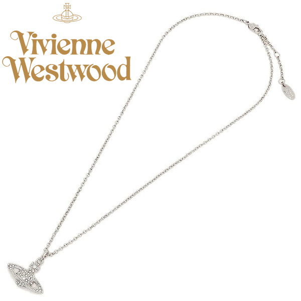 Vivienne Westwood ヴィヴィアン ネックレス シルバーオーヴ MINI BAS RELIEF 63020086/02P116 ギフト プレゼント 誕生日|shop GTO 店