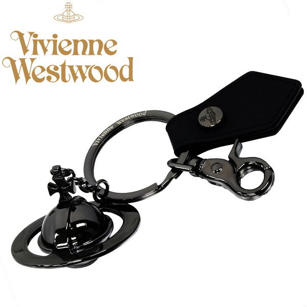 【楽天市場】vivienne Westwood キーリング ガンメタル Saffiano 3d Orb 8203010eu Om0009