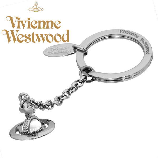 Vienne Westwood ヴィヴィアン・ウエストウッド キーリング キーホルダー シルバー METAL HANGING ORB KEYRING 8203010AU-OM000I-LA SILVER 8203010AU-P404 ギフト プレゼント 誕生日 記念品|shop GTO 店