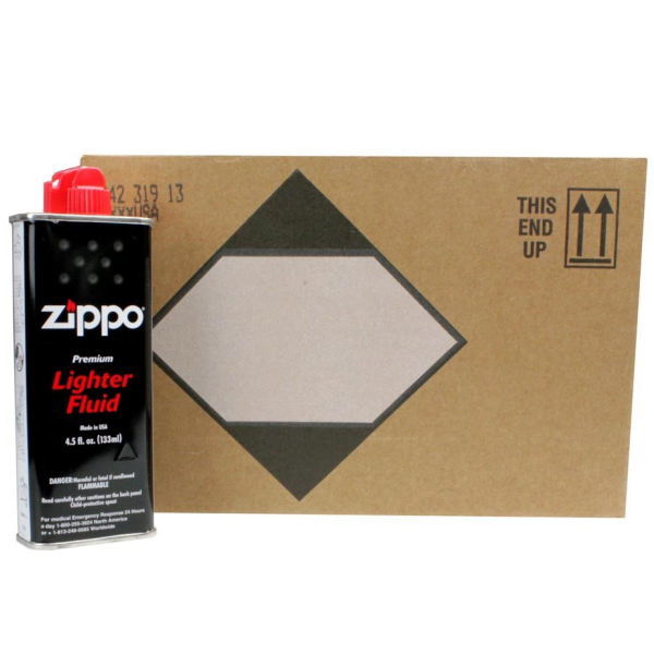 zippo ジッポー 純正オイル 小缶 133ml 24本セット カートン