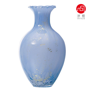 送料無料 【 津軽びいどろ 花器 ※包装不可】 花瓶 ガラス食器 津軽びいどろ 石塚硝子 アデリア 誕生日プレゼント