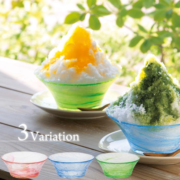 楽天市場】ガラス製 かき氷カップ 【フルース】 6個セット 口径124mm