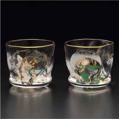 楽天市場】桝付き 日本酒 グラス ギフト 【竹虎酒グラス】 盃 和モダン