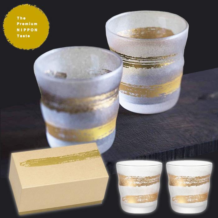 楽天市場】送料無料 ギフト 焼酎 グラス 【 プレミアム 金一文字