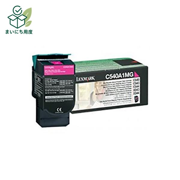 (業務用3セット) 【純正品】 LEXMARK トナーカートリッジ 【C540A1MG マゼンタ】 1K RPトナー レックスマーク インクトナーカートリッジ マゼンダ|まいにち用度/備品と消耗品