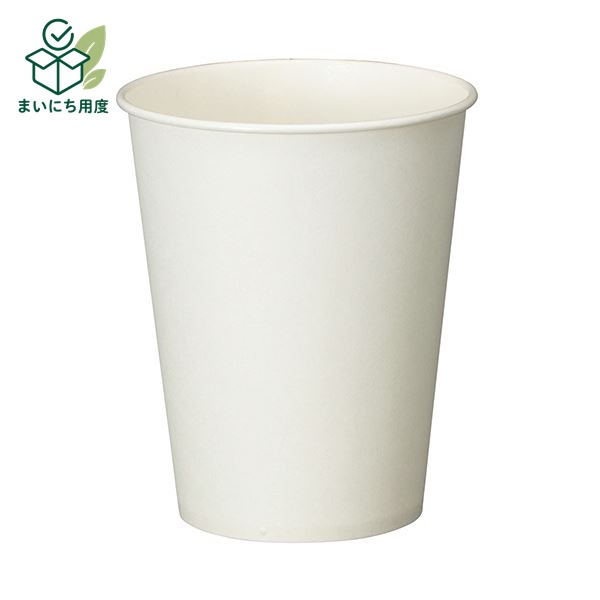(まとめ) TANOSEE 紙コップ ホワイト 275ml（9オンス） 1セット（500個：100個&times;5パック） 【&times;5セット】 飲食用品 簡易食器｜まいにち用度／備品と消耗品