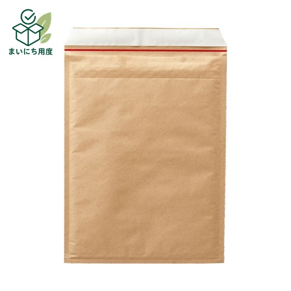 （まとめ）TANOSEE クッション封筒 A4ワイド用 内寸260&times;350mm 茶 1ケース（100枚） 【&times;3セット】 座布団｜まいにち用度／備品と消耗品
