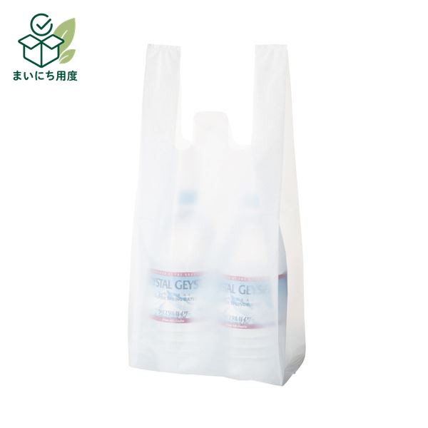 (まとめ) 乳白レジ袋 No25 100枚入&times;10 【&times;10セット】｜まいにち用度／備品と消耗品