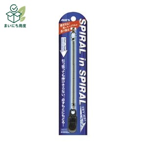 (まとめ)エアージェイ スパイラルインスパイラルストラップ ブラック ASS-06BK【&times;10セット】｜まいにち用度／備品と消耗品 8,611円