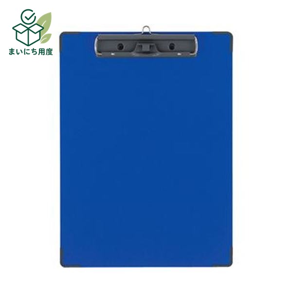 （まとめ）コクヨ 用箋挟B（クロス貼り）カラーA4タテ 青 ヨハ-C28B 1セット（10枚）【&times;3セット】 丈夫な材質｜まいにち用度／備品と消耗品