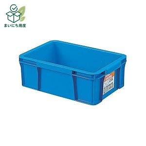 【30セット】 ホームコンテナー/コンテナボックス 【HC-07A】 ブルー 材質:PP 〔汎用 道具箱 DIY用品 工具箱〕【代引不可】 収納ボックス 保管箱 コンテナーボックス コンテナBOX ツール|まいにち用度/備品と消耗品