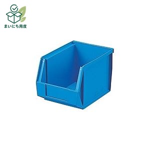 【40セット】 ホームコンテナー/コンテナボックス 【HN-2】 ブルー 材質：PP 〔汎用 道具箱 DIY用品 工具箱〕【代引不可】 収納ボックス 保管箱 コンテナーボックス コンテナBOX ツール｜まいにち用度／備品と消耗品