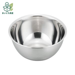 【60個セット】 ステンレス ボール/調理器具 【18cm】 スタッキング式 お手入れ簡単 頑丈仕様 SUIグート 〔キッチン 台所〕 天ぷら ドレッシング作り あく抜き等に 積み重ね可のボウル 料理道具 キッチンツール｜まいにち用度／備品と消耗品