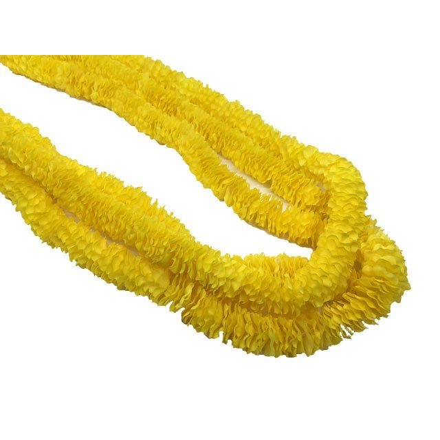Kapalili3連イリマロングレイ フレッシュイエロー(普通の糸仕様)2.5cm品番FLKP333A