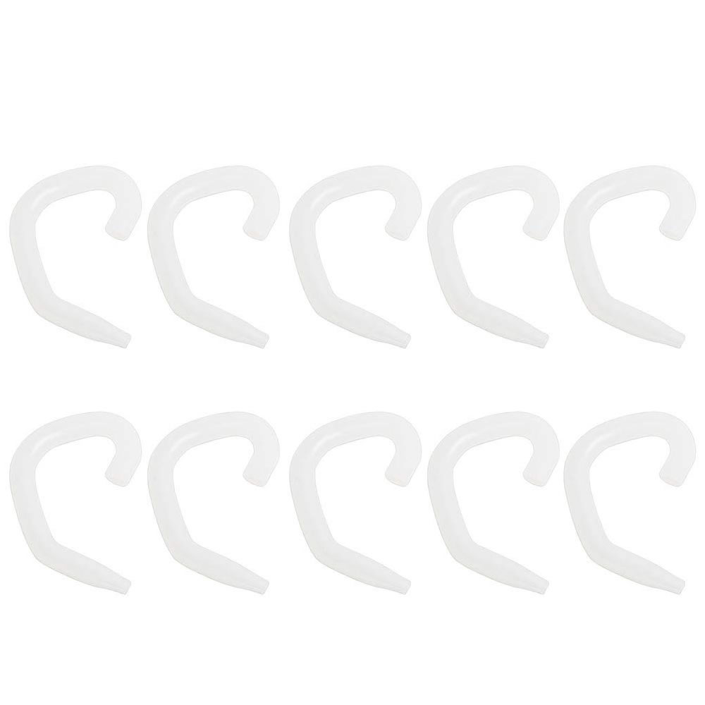 楽天市場 送料無料 マスク紐用フック 10個セット 耳 痛み軽減 クリップ ひも 痛い 保護 シリコン イヤーフック 半透明 10 Mashelp Shop Kurano