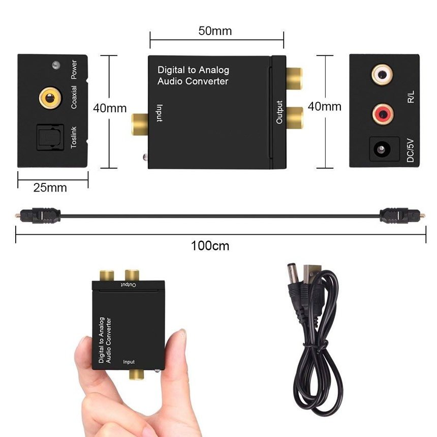 最大50％オフ！ デジタル→アナログオーディオコンバーター Digital to