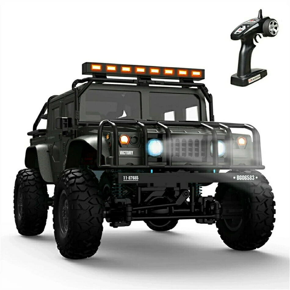 ラジコン ラジコンカー クローラー オフロード 4wd 大人向け 子供向け マニア向け トラック 戦車 1/12スケール 独立サスペンション 細かな操縦可能コントローラー 強力な390モーター使用 丈夫な材質 LEDライト かっこいい 男の子 女の子 高性能