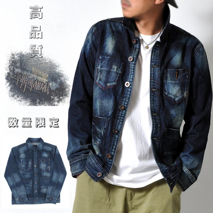 楽天市場】LOST CONTROL DENIM JACKET size：34 ロストコントロール