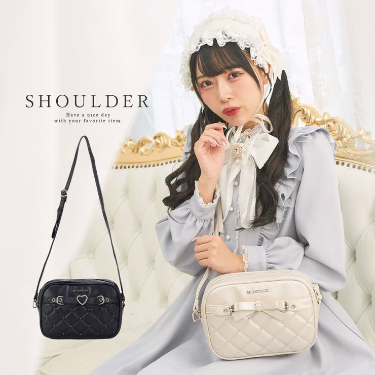春夏秋冬ページ　虹　レインボー　ゆめかわ　　手提げ　バッグ　フリル　レース 楽天市場】レースアップフリルショルダーバッグ レディース 夢