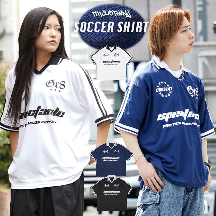 【楽天市場】ONE 4 PREMIUM サッカーシャツ ゲームシャツ メンズ tシャツ レディース メッシュ ロゴ tシャツ オーバーサイズ ...