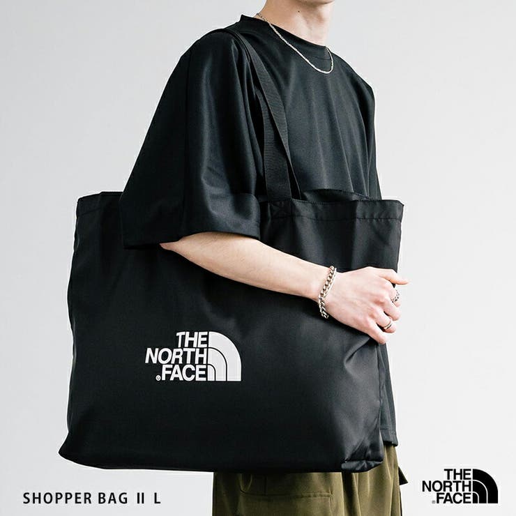 Rocky Monroe ザ・ノースフェイス ショッピングバッグ エコバッグ THE NORTH FACE メンズ レディース 鞄 ショルダー トート 肩掛け ロゴ ワンポイント カジュアル アウトドア