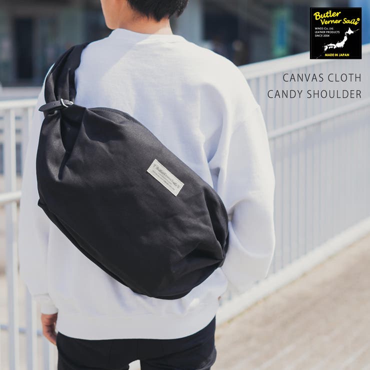 【10％OFFクーポン！7/26(日)1:59まで】Rocky Monroe ショルダーバッグ メンズ レディース 斜めがけ 日本製 肩掛け 本革 8号キャンバス 栃木レザー ヌメ革 国産 サコッシュ 倉敷 岡山 ギフト プレゼント Butler｜SHOPLIST