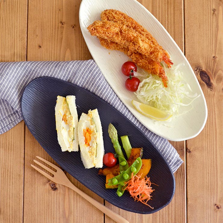 楽天市場】和食器 長皿 白釉 舟型 33.5cm さんま皿 魚皿 おしゃれ 美濃