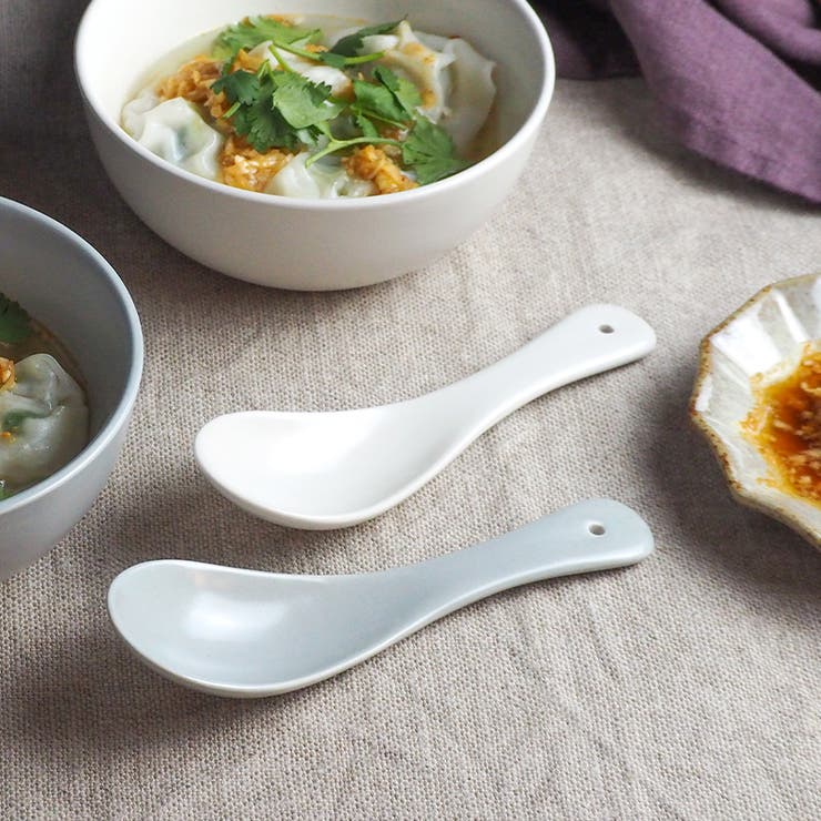 楽天市場】鍋 持ちやすい れんげ 白 食器 持ち手がやさしい レンゲ