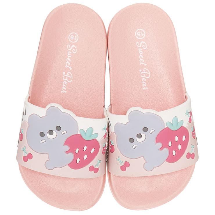 【5/10限定 15%OFFクーポン】Skater キッズ シャワー サンダル 15cm 15 子供 こども かわいい 夏 海 ビーチ スケーター skater SDSH15 Sweet Bear クマ くま 女の子 女子【プール 海水浴 子ども キャラ画像