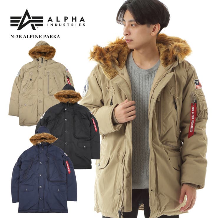 極美品　アルファインダストリーズ　モッズコート　Lサイズ 楽天市場】アルファインダストリーズ コート ジャケット メンズ