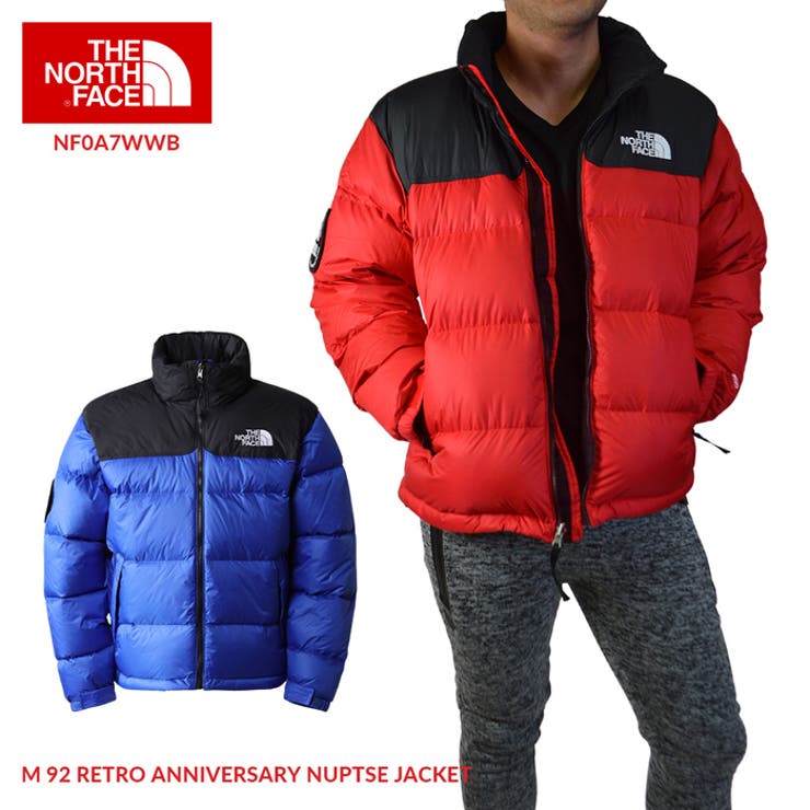 【ボス】THE NORTH FACE ヌプシダウン赤黒 700 楽天市場】ノースフェイス ダウンジャケット メンズ レトロ ヌプシ
