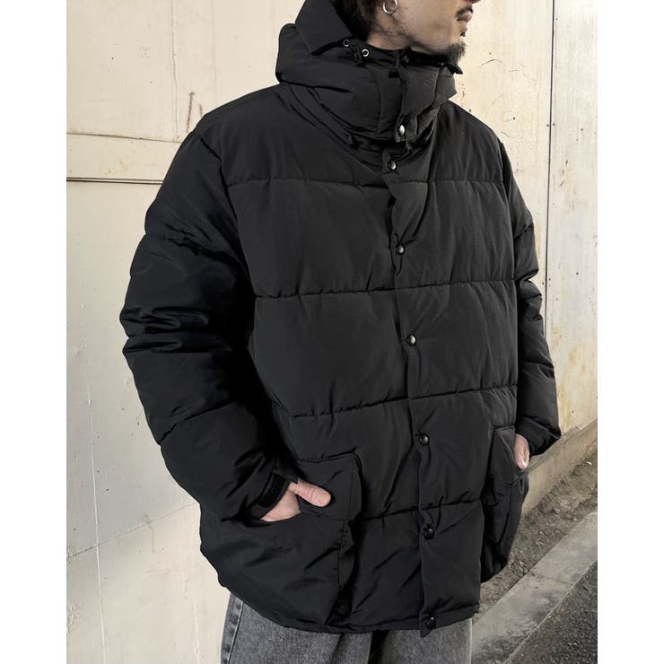 MODISH GAZE リップストップ中綿フーデッドジャケット アウター(コート・ジャケットなど)｜SHOPLIST