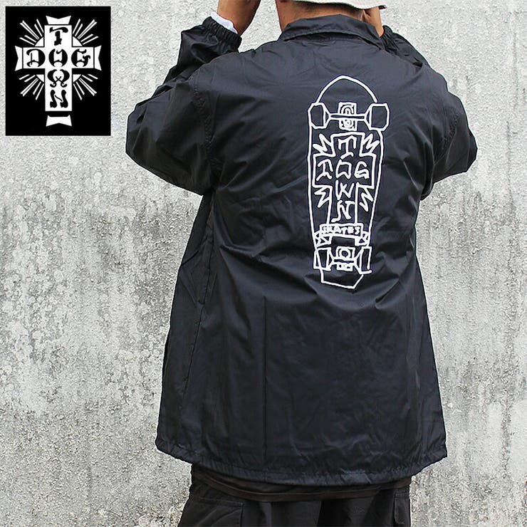DOGTOWN ドッグタウン フード付 中綿コート X-LARGE ブラック メンズ main image 0