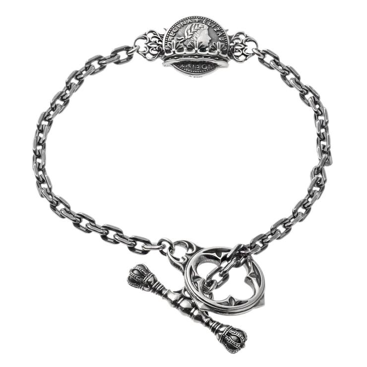 ArtemisClassic アルテミスキングス/幸せのクラウンコインブレスレット アクセサリー